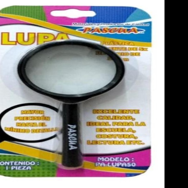 LUPA PLASTICA DIAM. 50MM. 5X PASCUA E12 C240